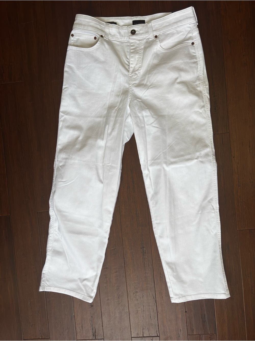 Talbots High Waist Straight Ankle Jeans